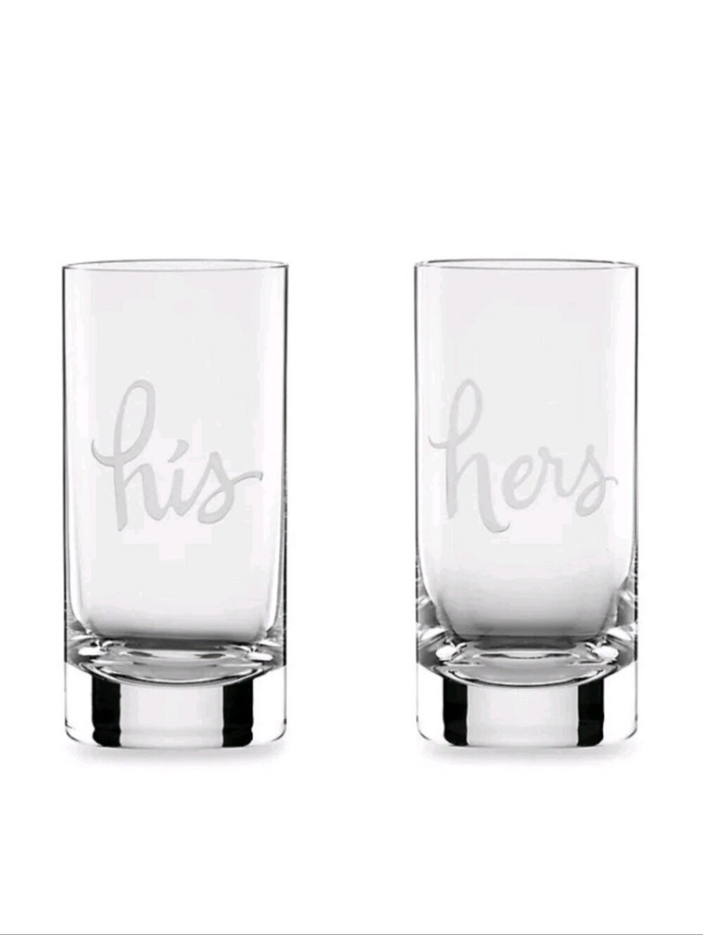 Kate Spade Lenox His & Hers Hi-Ball Glasses